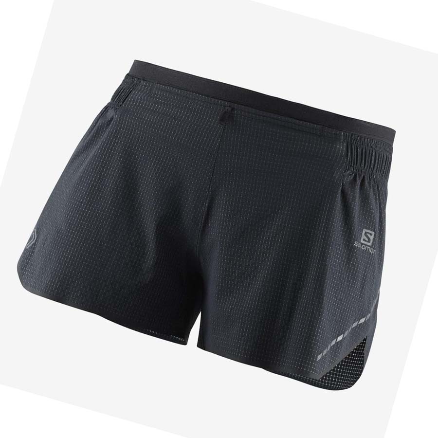 Bermudas Salomon SENSE AERO 3\'\' Mujer Negros | MX 2340JPQ